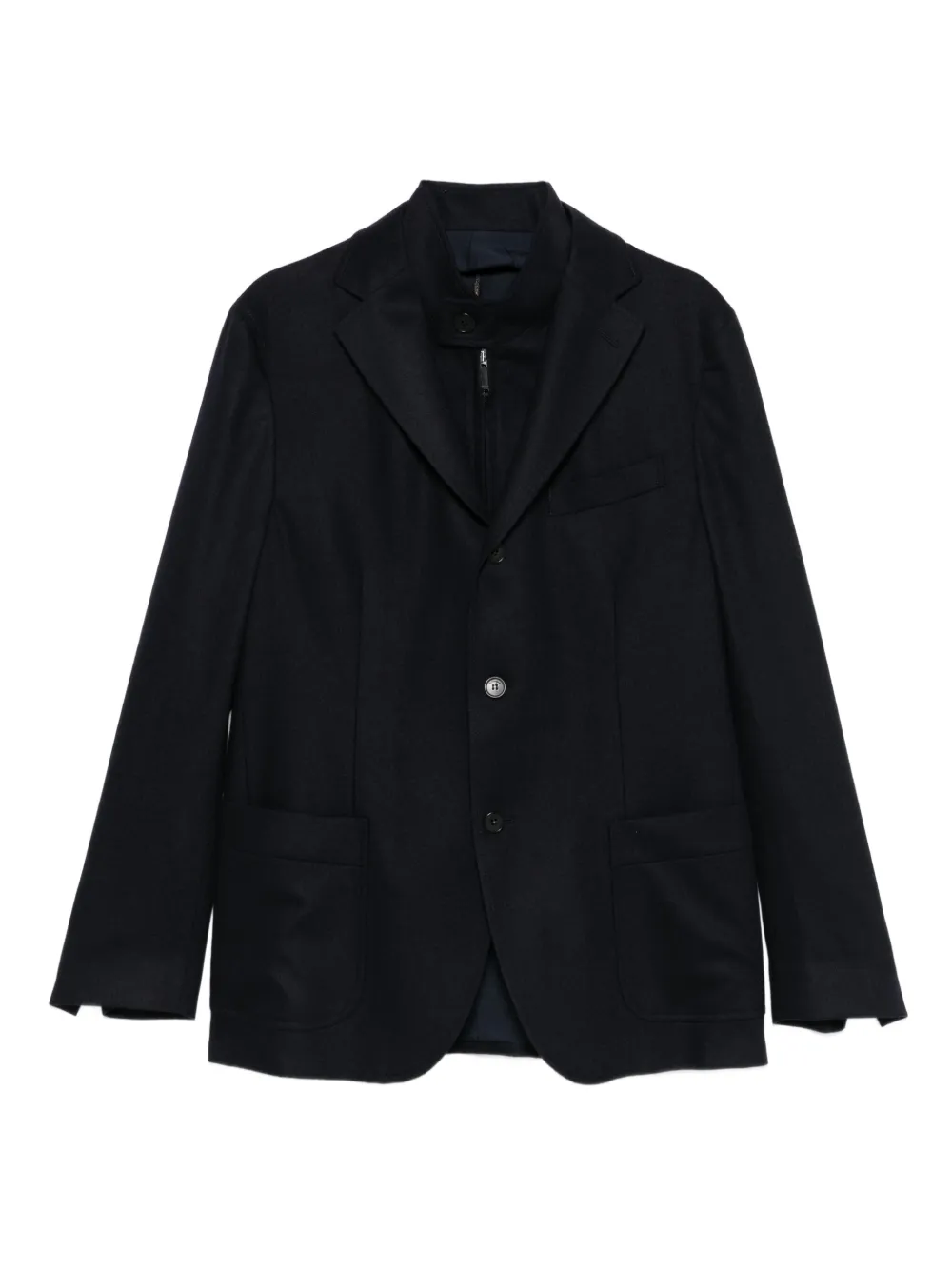 Пиджак с тремя пуговицами и накладными карманами Incotex, синий
Пиджак с тремя пуговицами и накладными карманами Incotex, синий