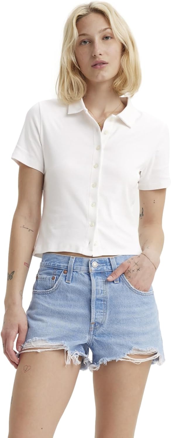 Женская футболка-поло Levi's Suki, (New) White +
Женская футболка-поло Levi's Suki, (New) White +