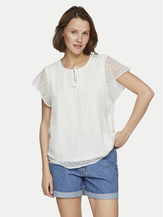 Блузка обычного кроя Edee 14100340 Vila, белый
Блузка обычного кроя Edee 14100340 Vila, белый