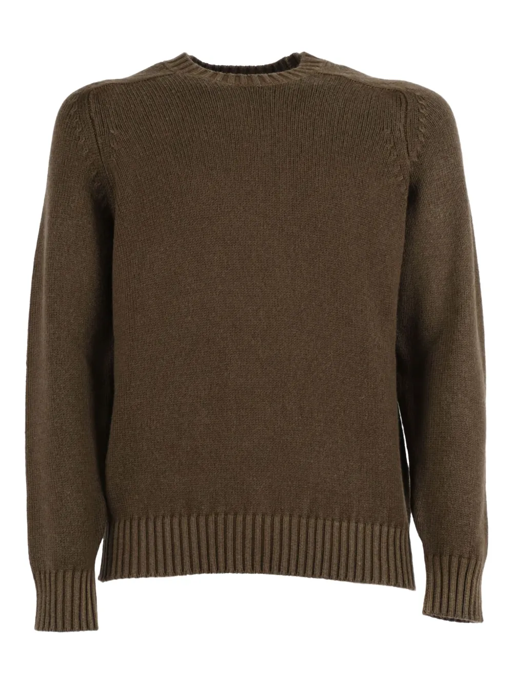 Шерстяной свитер с круглым вырезом Circolo 1901, коричневый
Шерстяной свитер с круглым вырезом Circolo 1901, коричневый