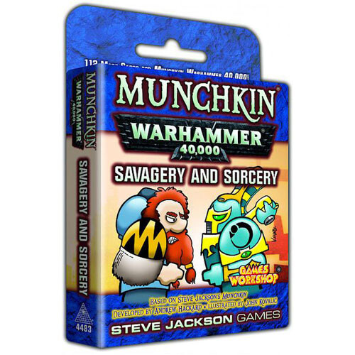 Настольная игра Munchkin Warhammer 40000 Savage And Sorcery Steve Jackson Games
Настольная игра Munchkin Warhammer 40000 Savage And Sorcery Steve Jackson Games