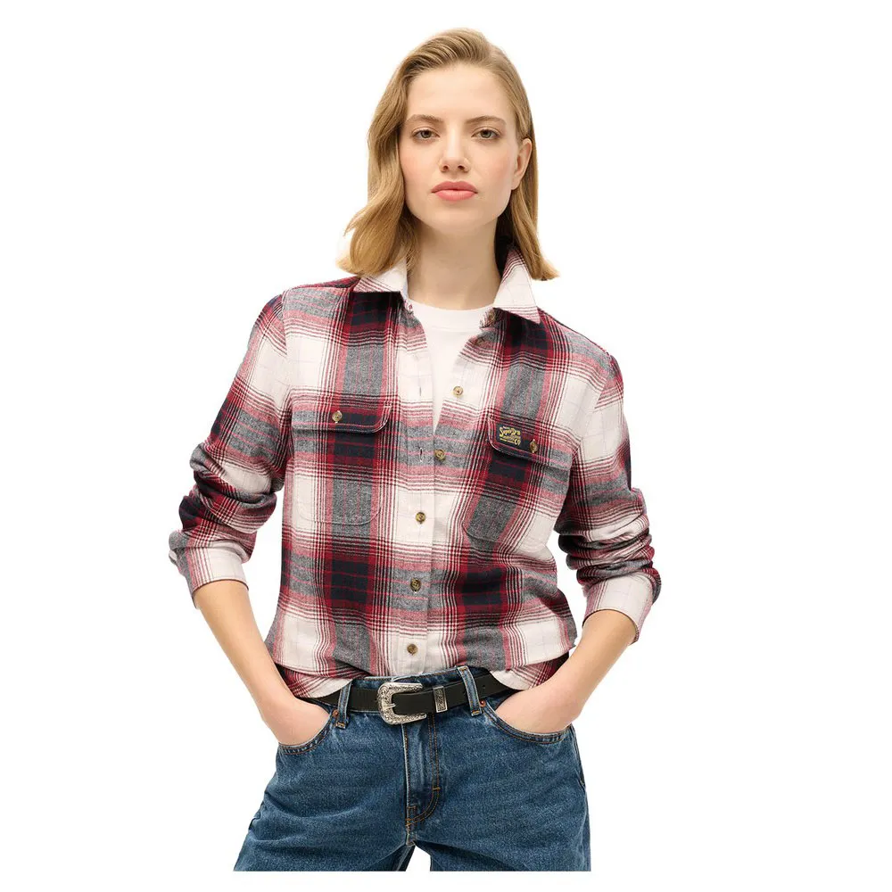 Верхняя рубашка Superdry Lumberjack Check Flannel, разноцветный
Верхняя рубашка Superdry Lumberjack Check Flannel, разноцветный