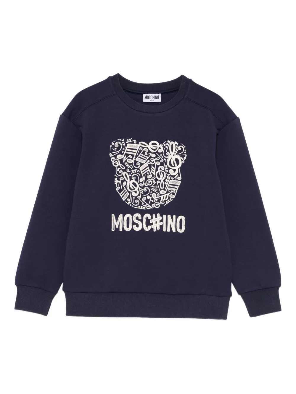 Свитшот с логотипом Moschino Kids, синий
Свитшот с логотипом Moschino Kids, синий