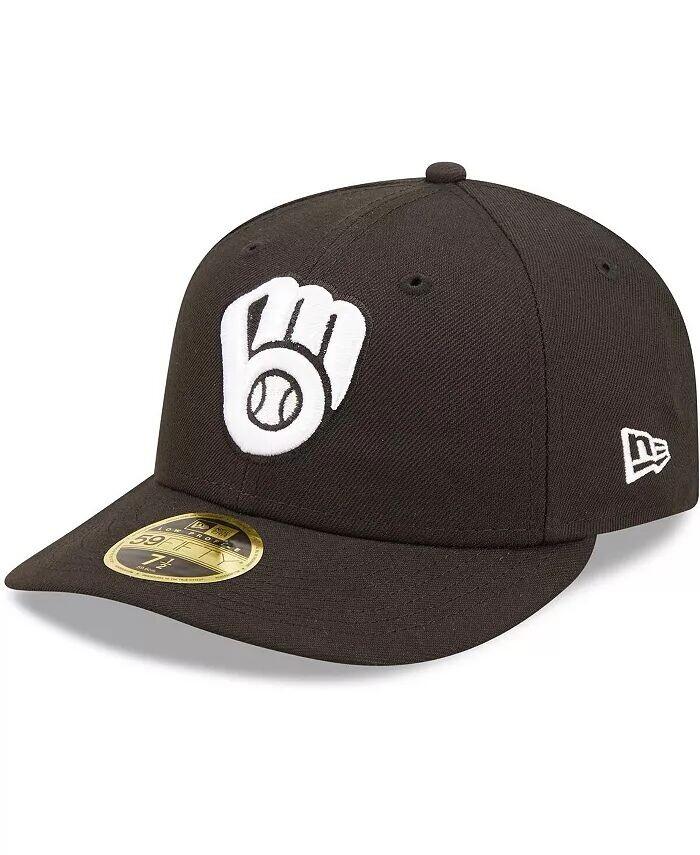 Мужская низкопрофильная приталенная шляпа Milwaukee Brewers черно-белая 59FIFTY New Era
Мужская низкопрофильная приталенная шляпа Milwaukee Brewers черно-белая 59FIFTY New Era