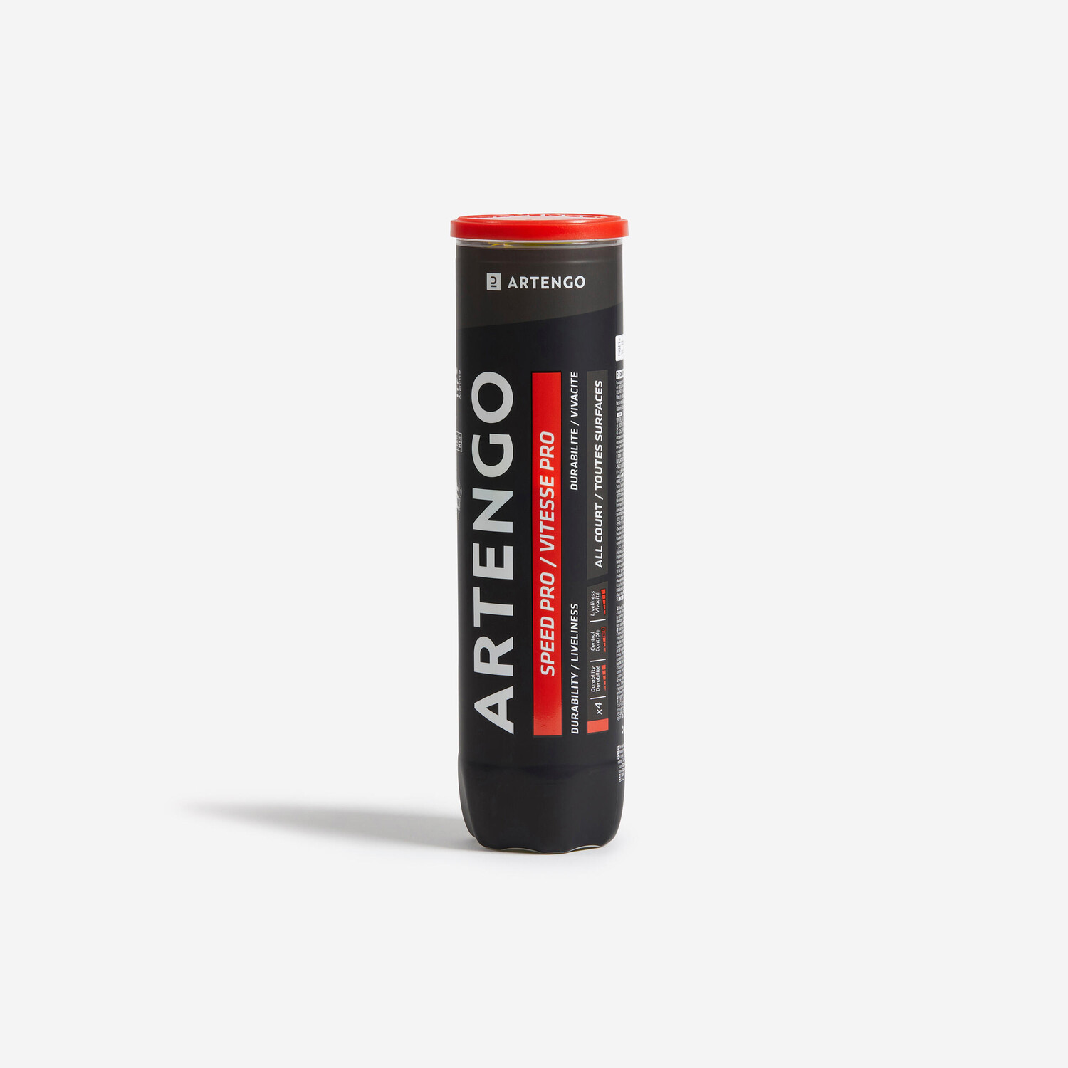 Теннисный мяч TB Speed Pro, 4 шт. - желтый Artengo
Теннисный мяч TB Speed Pro, 4 шт. - желтый Artengo