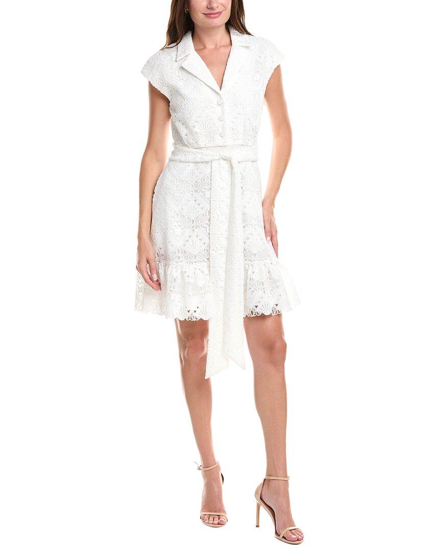 Бадгли Мишка Мини-платье с кружевом Badgley Mischka, белый
Бадгли Мишка Мини-платье с кружевом Badgley Mischka, белый