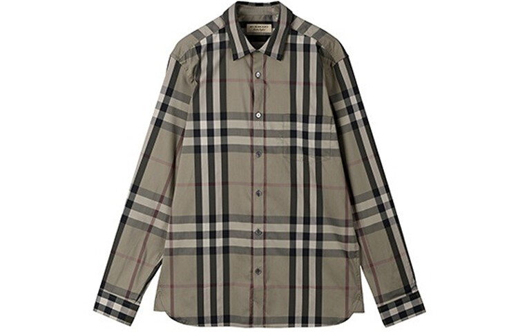 Классическая рубашка в клетку бежевого цвета Burberry, цвет Pebble
Классическая рубашка в клетку бежевого цвета Burberry, цвет Pebble