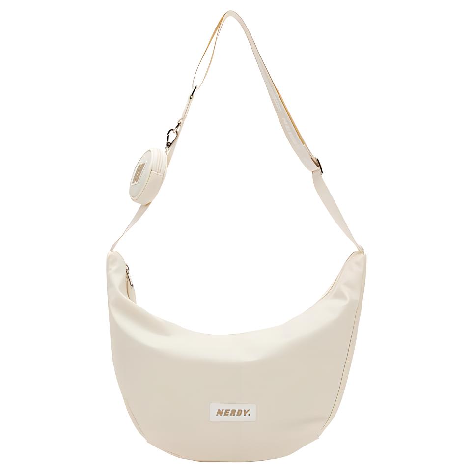 Nerdy Нейлоновая сумка для пельменей через плечо на пояс женская кремовая
Nerdy Нейлоновая сумка для пельменей через плечо на пояс женская кремовая