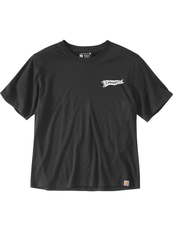 CARHARTT Футболка "Cellulose Fiber Series Loose Pennant Flag T-Shirt" черного цвета, Черный, CARHARTT Футболка "Cellulose Fiber Series Loose Pennant Flag T-Shirt" черного цвета
CARHARTT Футболка "Cellulose Fiber Series Loose Pennant Flag T-Shirt" черного цвета, Черный, CARHARTT Футболка "Cellulose Fiber Series Loose Pennant Flag T-Shirt" черного цвета
