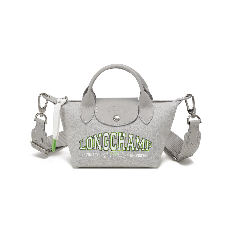 LONGCHAMP Сумка Le Pliage Fabric Dumpling через плечо женская серая с логотипом
LONGCHAMP Сумка Le Pliage Fabric Dumpling через плечо женская серая с логотипом