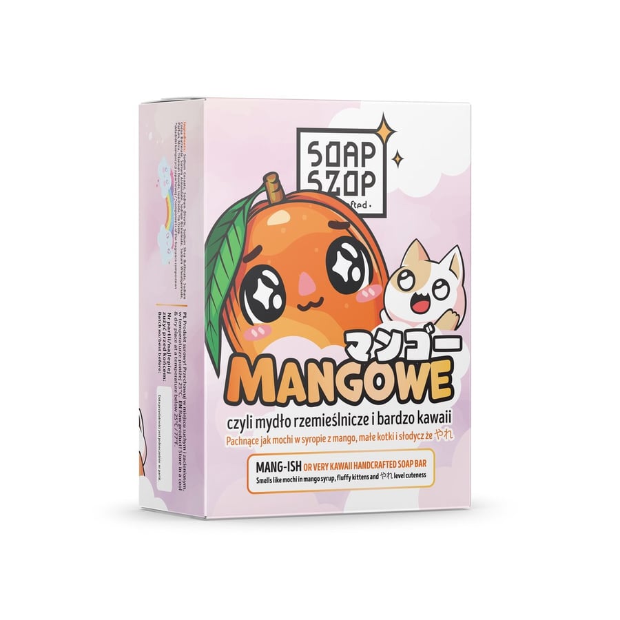 Мыло Szop, Манго, или очень кавайное мыло, 90 г Soap Szop
Мыло Szop, Манго, или очень кавайное мыло, 90 г Soap Szop