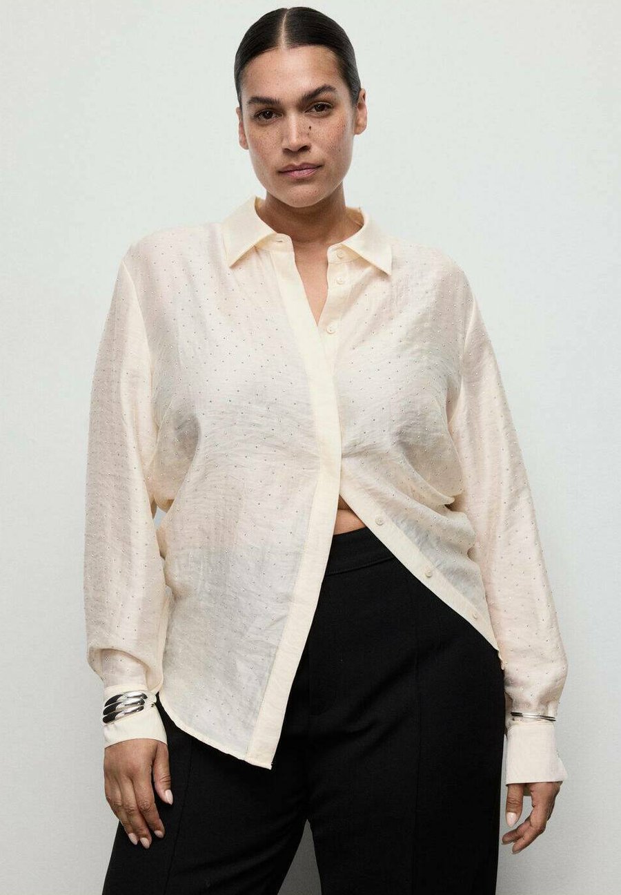 Блуза Mango Button-down blouse, Beige
Блуза Mango Button-down blouse, Beige
