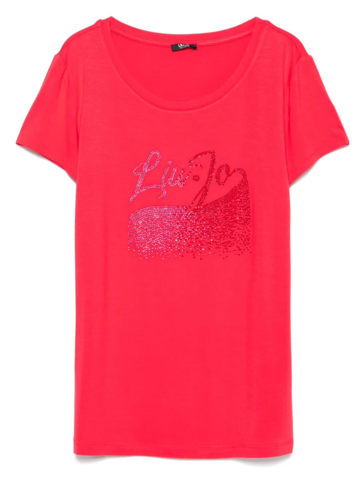 Футболка с логотипом из стразов LIU JO, красный
Футболка с логотипом из стразов LIU JO, красный