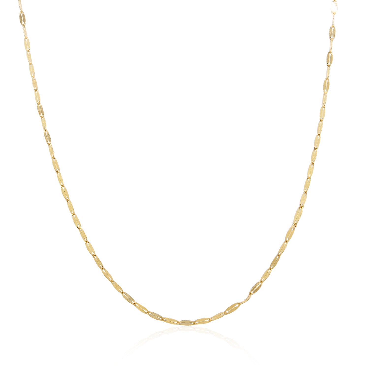 Мерцающее цепочное ожерелье The Lovery, 14K Yellow Gold
Мерцающее цепочное ожерелье The Lovery, 14K Yellow Gold