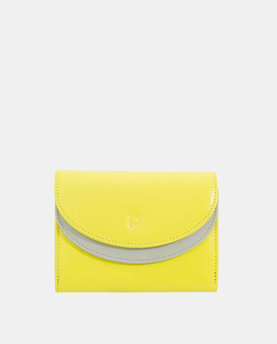 Средний бордовый кошелек с двойным клапаном Dudu, желтый
Средний бордовый кошелек с двойным клапаном Dudu, желтый