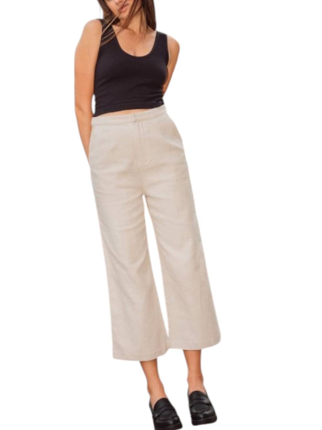 Широкие брюки Reagan с прямыми штанинами в цвете таупе MOD REF, Taupe
Широкие брюки Reagan с прямыми штанинами в цвете таупе MOD REF, Taupe