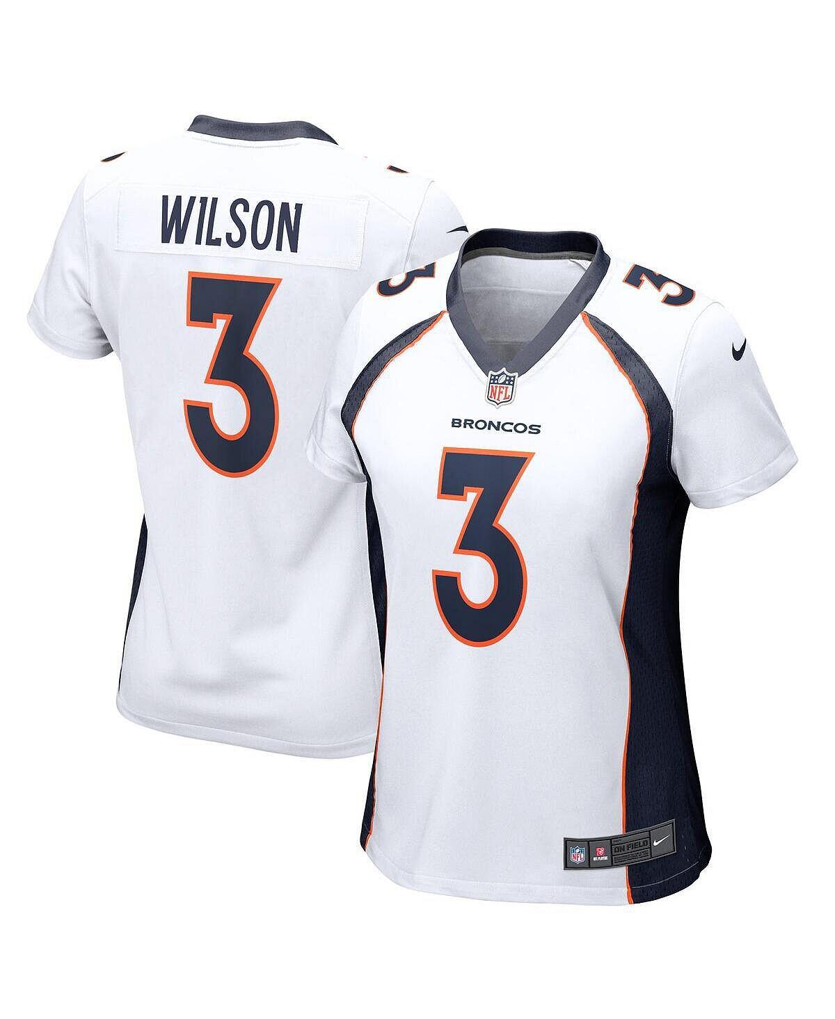 Женская игровая майка Russell Wilson White Denver Broncos Nike, белый
Женская игровая майка Russell Wilson White Denver Broncos Nike, белый