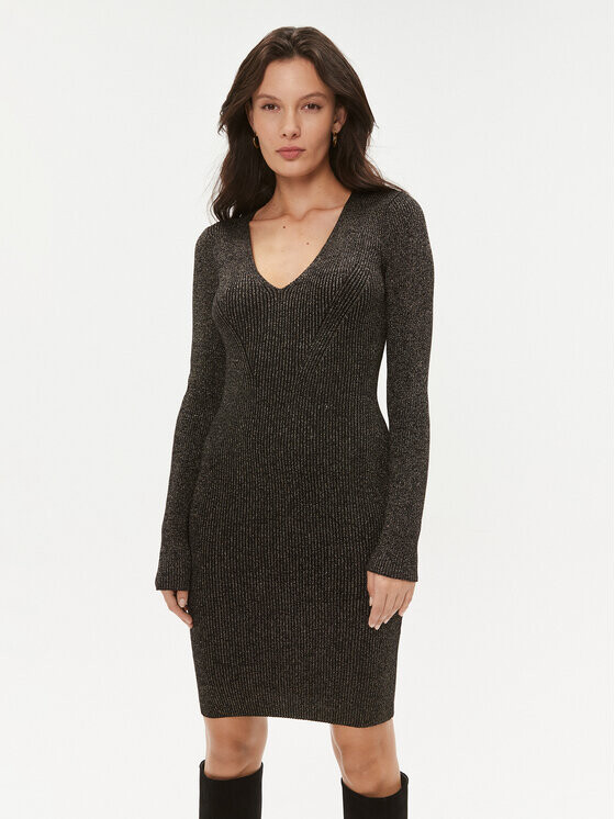 Трикотажное платье приталенного кроя Twinset, черный
Трикотажное платье приталенного кроя Twinset, черный