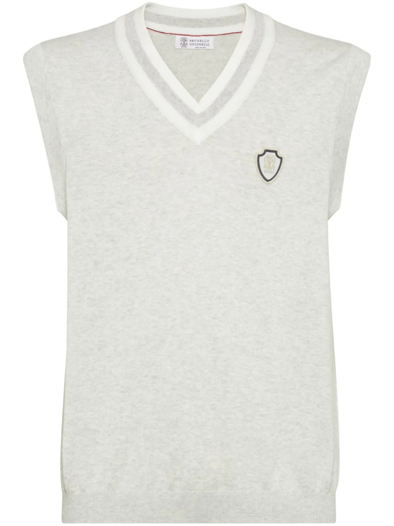 Топ без рукавов Brunello Cucinelli, серый
Топ без рукавов Brunello Cucinelli, серый