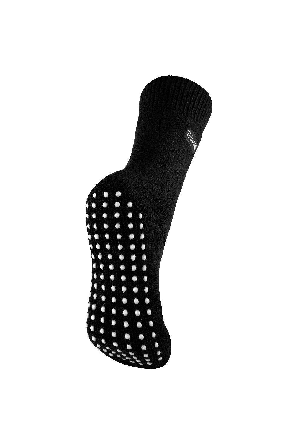 Уютные термотапочки-носки с нескользящими захватами THMO, черный
Уютные термотапочки-носки с нескользящими захватами THMO, черный