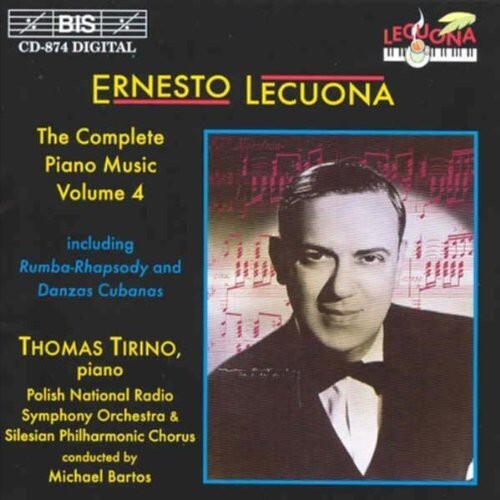 CD диск Lecuona / Tirino / Bartos / Polish Nat'L Radio So: Complete Piano Music 4
CD диск Lecuona / Tirino / Bartos / Polish Nat'L Radio So: Complete Piano Music 4