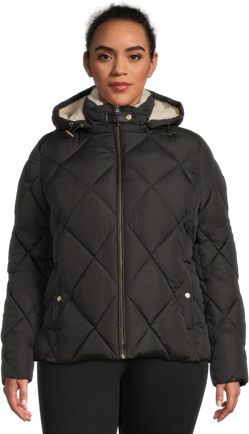 Женская стеганая куртка Hood Diamond Puffer Pu Biding 25 дюймов Poly Lauren Ralph Lauren, Black
Женская стеганая куртка Hood Diamond Puffer Pu Biding 25 дюймов Poly Lauren Ralph Lauren, Black
