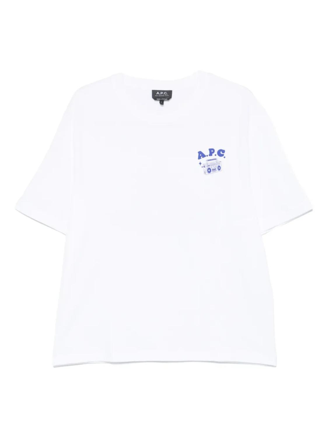 Футболка с логотипом A.P.C., белый
Футболка с логотипом A.P.C., белый