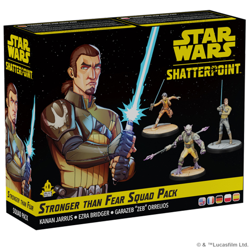 Фигурка Stronger Than Fear (Kanan Jarrus Squad Pack) Star Wars: Shatterpoint
Фигурка Stronger Than Fear (Kanan Jarrus Squad Pack) Star Wars: Shatterpoint