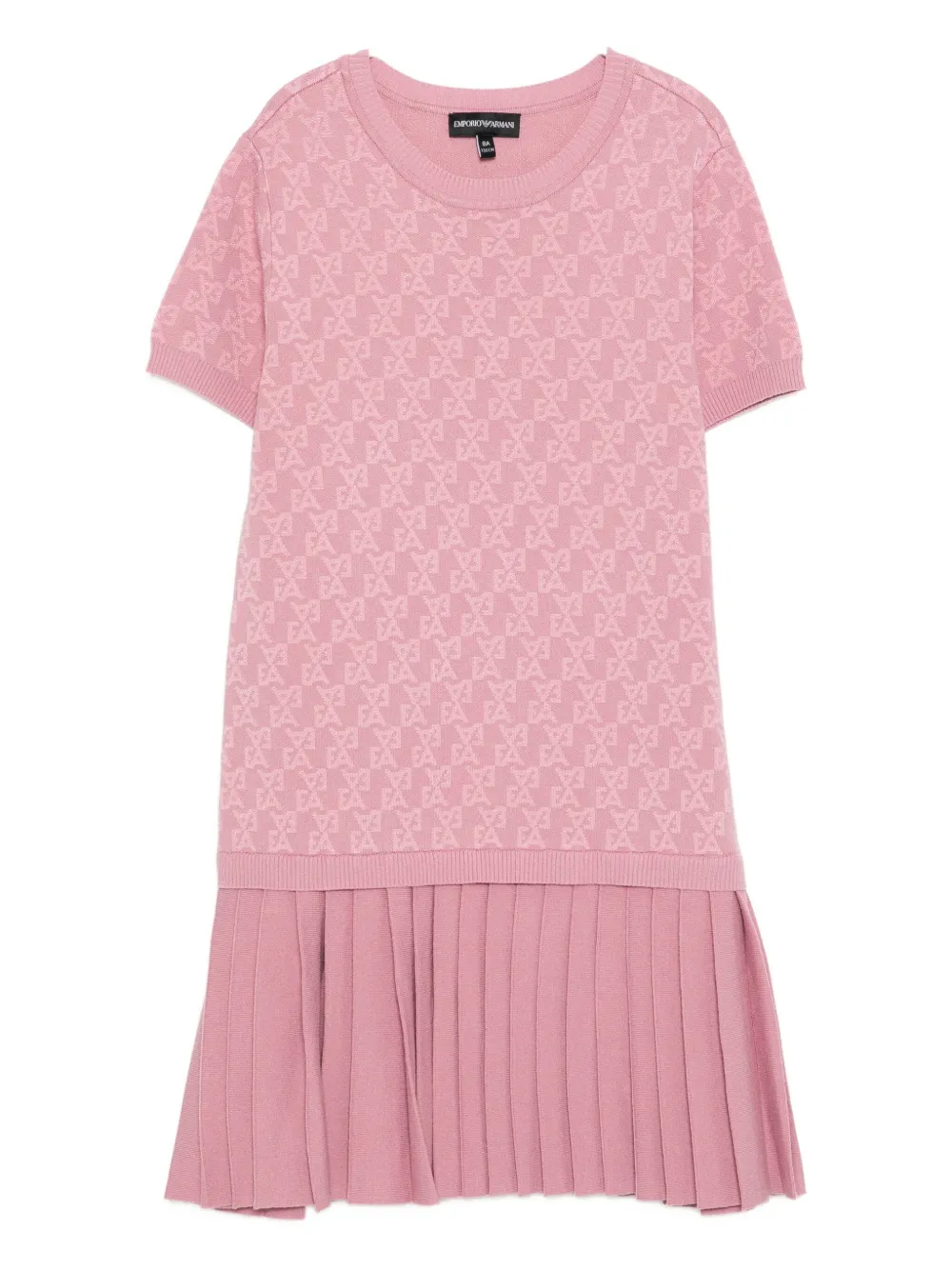 Платье с жаккардовым узором и логотипом EA по всей поверхности Emporio Armani Kids, розовый
Платье с жаккардовым узором и логотипом EA по всей поверхности Emporio Armani Kids, розовый