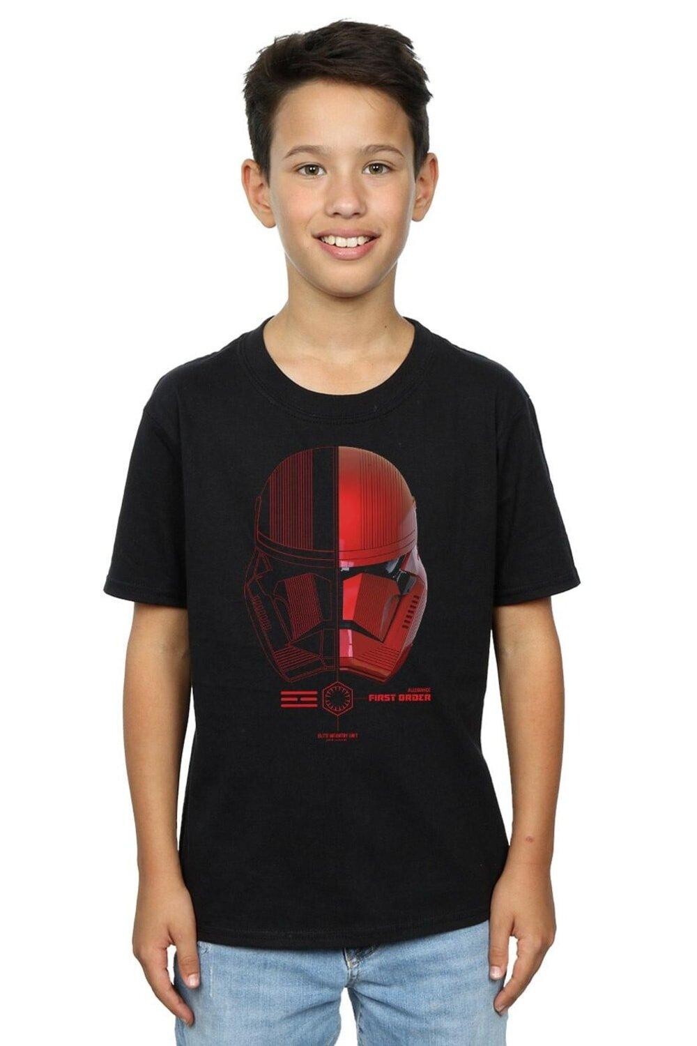 Футболка со шлемом солдата ситхов «Звездные войны: Скайуокер. Восхождение» Star Wars, черный 
Футболка со шлемом солдата ситхов «Звездные войны: Скайуокер. Восхождение» Star Wars, черный