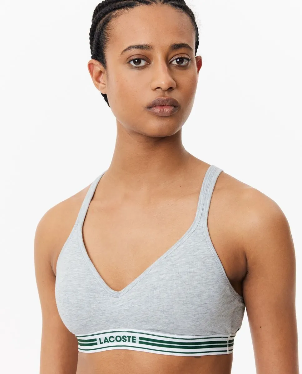 Бюстгальтер без косточек Lacoste, светло-серый
Бюстгальтер без косточек Lacoste, светло-серый