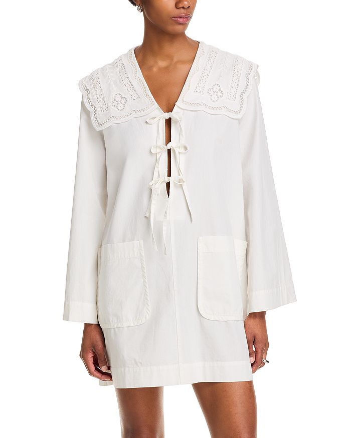 Платье Marie с вышивкой Sea, белый
Платье Marie с вышивкой Sea, белый