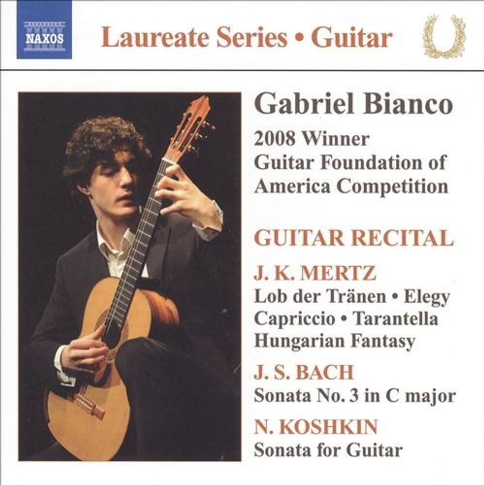 Диск CD Laureate Series Guitar: Gabriel Bianco - Gabriel Bianco
Диск CD Laureate Series Guitar: Gabriel Bianco - Gabriel Bianco