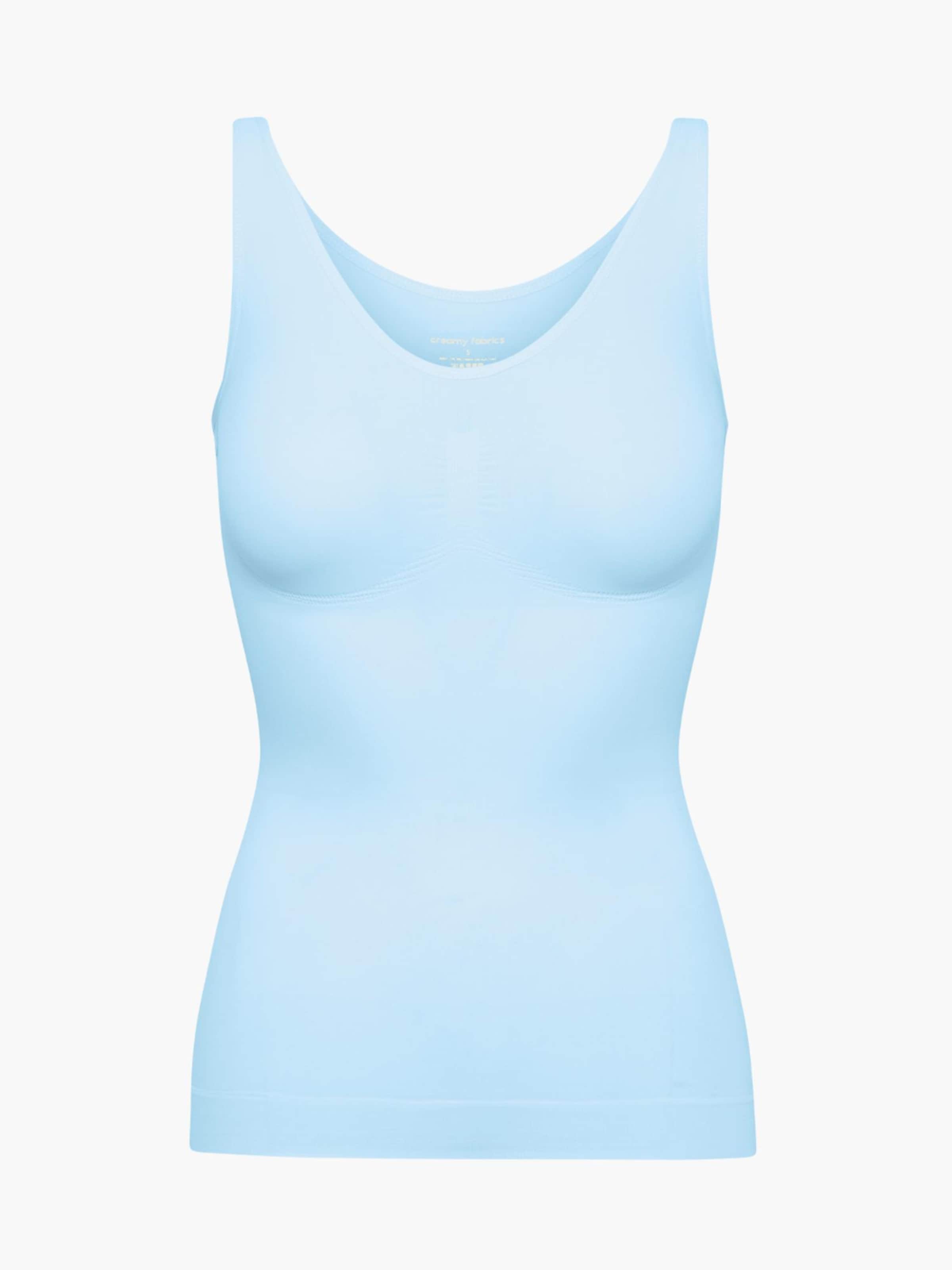 Creamy Топ для коррекции фигуры 'Figurformendes Shapewear Tanktop' в светло-голубом цвете
Creamy Топ для коррекции фигуры 'Figurformendes Shapewear Tanktop' в светло-голубом цвете