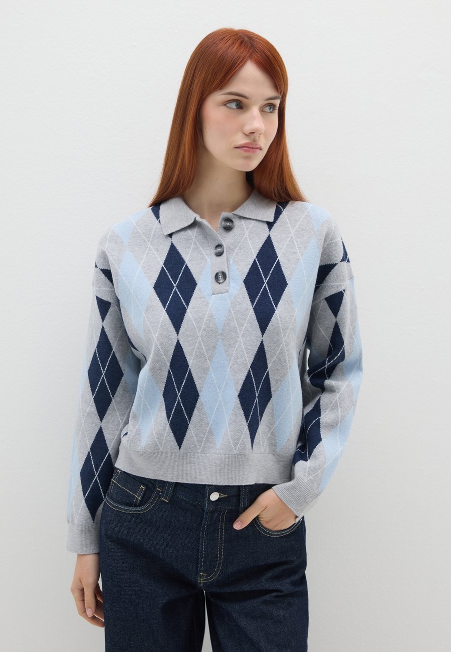 Джемпер B.ANGEL CHECKERED REGULAR FIT SWEATER, Grey Blue/Grey
Джемпер B.ANGEL CHECKERED REGULAR FIT SWEATER, Grey Blue/Grey