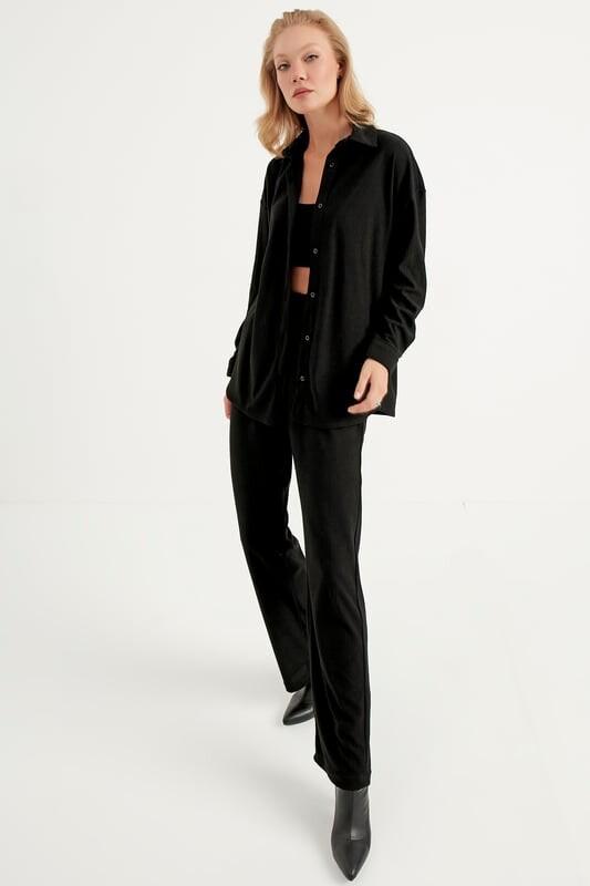 Детализированная рубашка Herita, черный
Детализированная рубашка Herita, черный