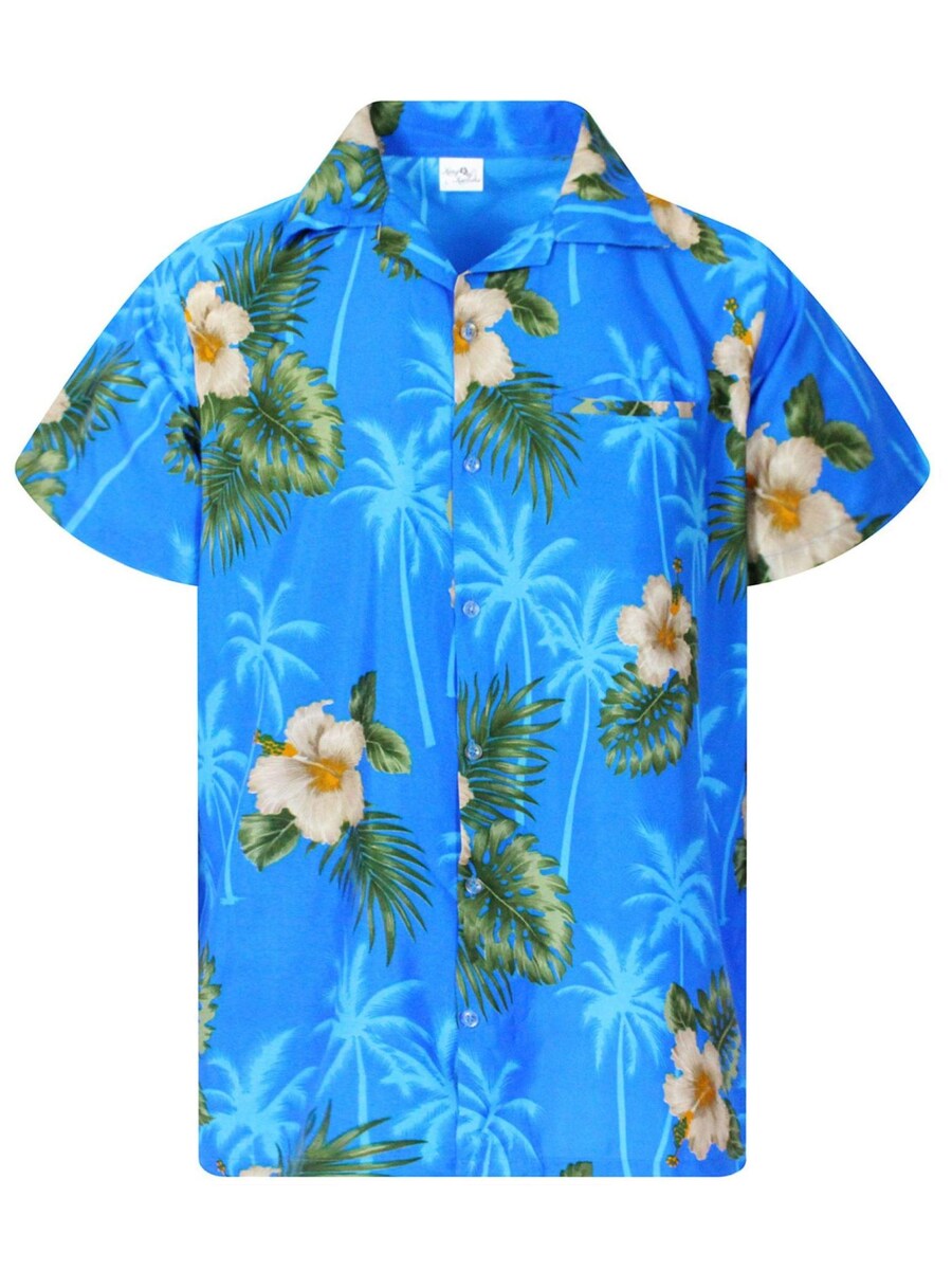 Рубашка King Kameha Small Flower, светло-синий
Рубашка King Kameha Small Flower, светло-синий