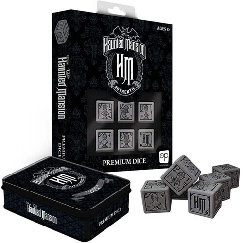 Аксессуары USAopoly Premium d6 Dice Set: Disney Haunted Mansion (6)
Аксессуары USAopoly Premium d6 Dice Set: Disney Haunted Mansion (6)