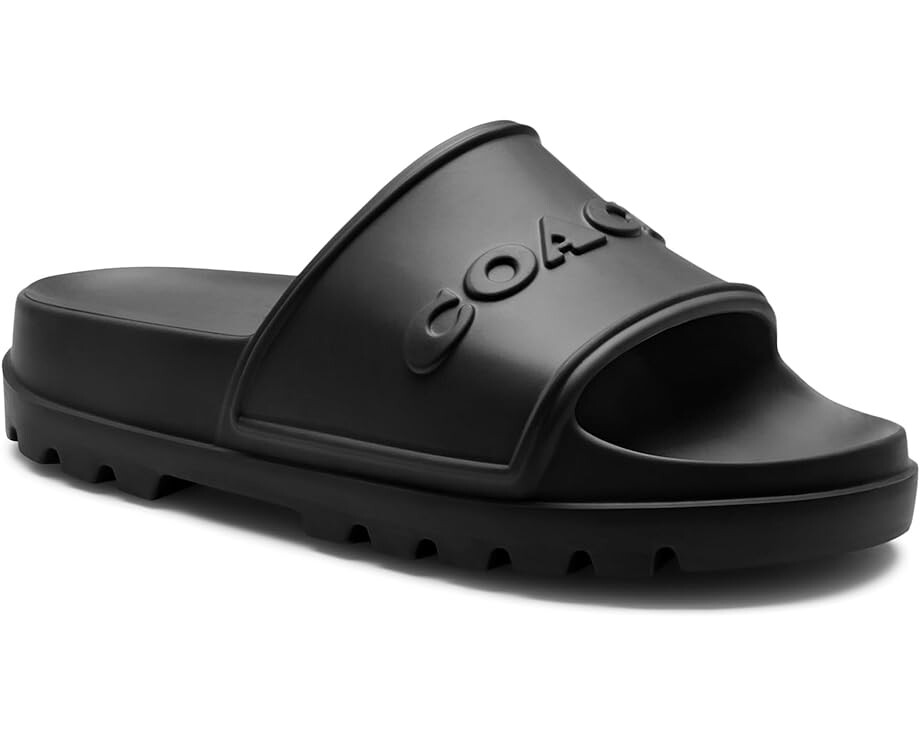 Сандалии COACH Jesse Rubber Slide, черный
Сандалии COACH Jesse Rubber Slide, черный