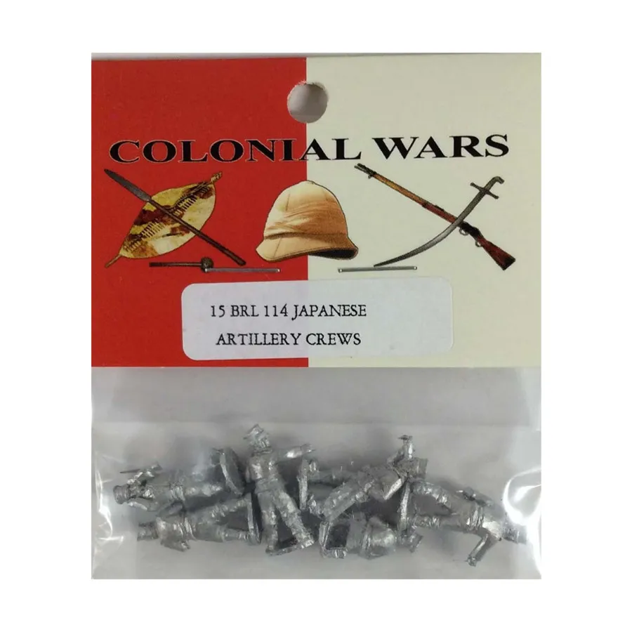 Японские артиллерийские расчеты, Colonial Wars - Eight-Nation Alliance (15mm) (Blue Moon)
Японские артиллерийские расчеты, Colonial Wars - Eight-Nation Alliance (15mm) (Blue Moon)