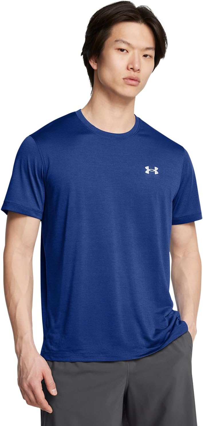 Футболка Under Armour Men's Streaker, Tech Blue/Reflective
Футболка Under Armour Men's Streaker, Tech Blue/Reflective