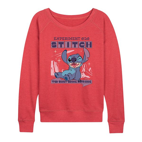 Женская футболка с длинным рукавом Lilo & Stitch Too Busy Doing Nothing из френч терри Disney, Heather Red, Красный, Женская футболка с длинным рукавом Lilo & Stitch Too Busy Doing Nothing из френч терри Disney, Heather Red
Женская футболка с длинным рукавом Lilo & Stitch Too Busy Doing Nothing из френч терри Disney, Heather Red, Красный, Женская футболка с длинным рукавом Lilo & Stitch Too Busy Doing Nothing из френч терри Disney, Heather Red