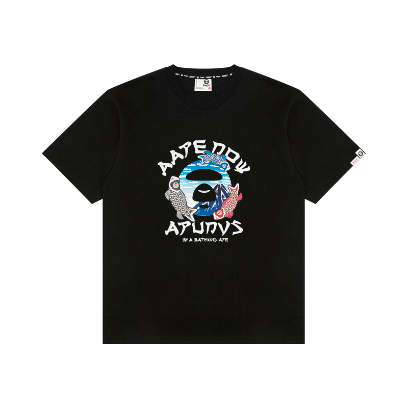 Футболка с принтом логотипа A Bathing APE Aape, черный
Футболка с принтом логотипа A Bathing APE Aape, черный
