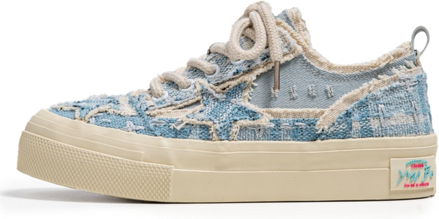 Мужские кроссовки в стиле ретро на платформе из холщовой ткани с шнуровкой, повседневные, противоскользящие, с круглым носком, для ходьбы и вождения Netehadi, синий
Мужские кроссовки в стиле ретро на платформе из холщовой ткани с шнуровкой, повседневные, противоскользящие, с круглым носком, для ходьбы и вождения Netehadi, синий