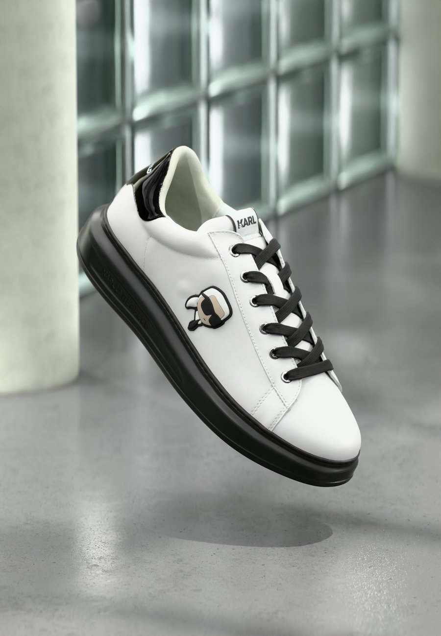 Кроссовки KARL LAGERFELD KAPRI MENS LACE, White/Black/White
Кроссовки KARL LAGERFELD KAPRI MENS LACE, White/Black/White