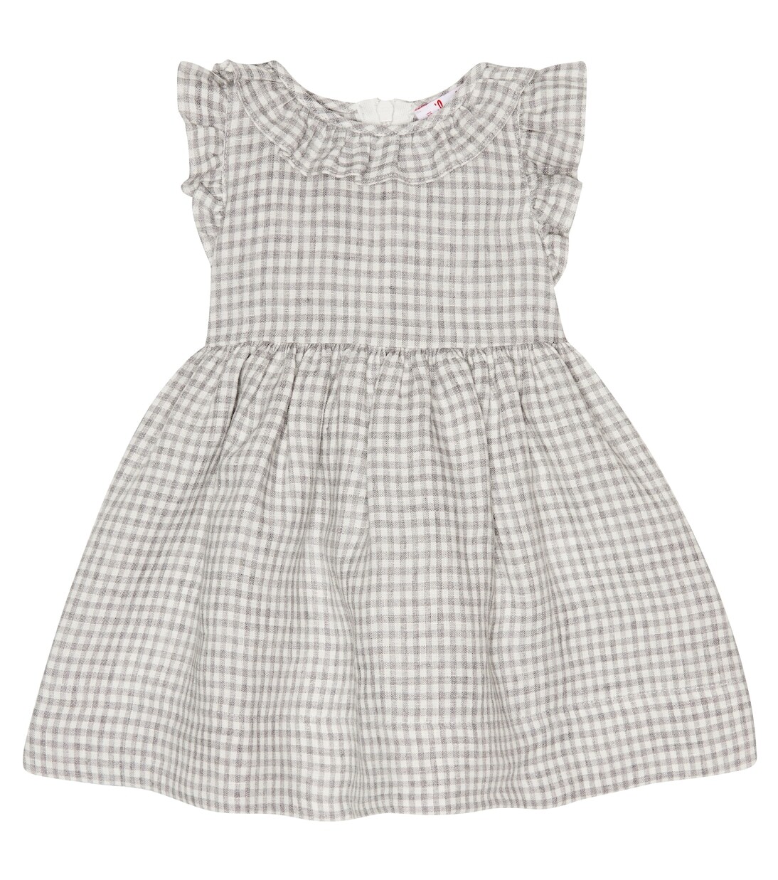 Детское льняное платье в мелкую клетку Il Gufo, мультиколор 
Детское льняное платье в мелкую клетку Il Gufo, мультиколор