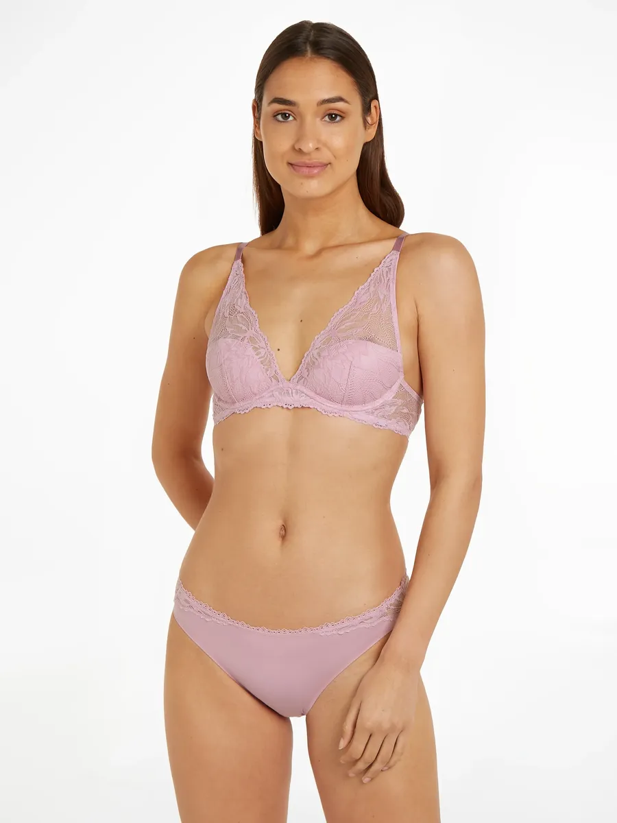Calvin Klein Underwear "LIGHTLY LINED PLUNGE" Бюстгальтер без косточек, из кружева, цвет Mauve_Mist
Calvin Klein Underwear "LIGHTLY LINED PLUNGE" Бюстгальтер без косточек, из кружева, цвет Mauve_Mist