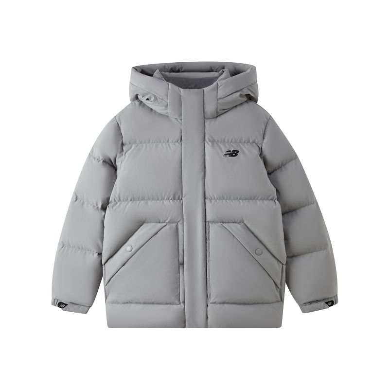 Детская пуховая куртка New Balance, серый
Детская пуховая куртка New Balance, серый