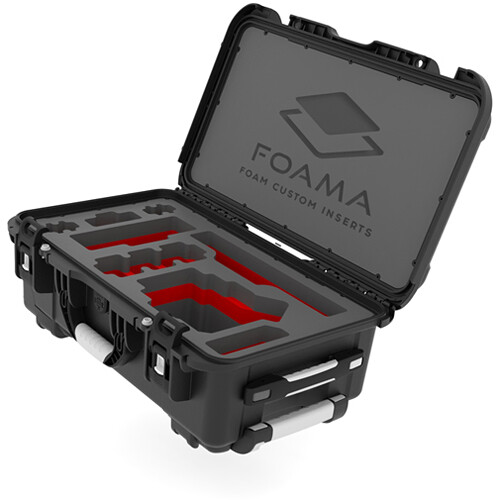 Футляр Foama Carry-On для Canon C300 Mark III (красная вставка) 
Футляр Foama Carry-On для Canon C300 Mark III (красная вставка)