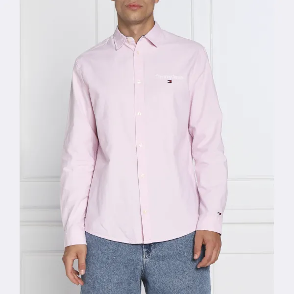 Классический крой рубашки Tommy Hilfiger, розовый
Классический крой рубашки Tommy Hilfiger, розовый